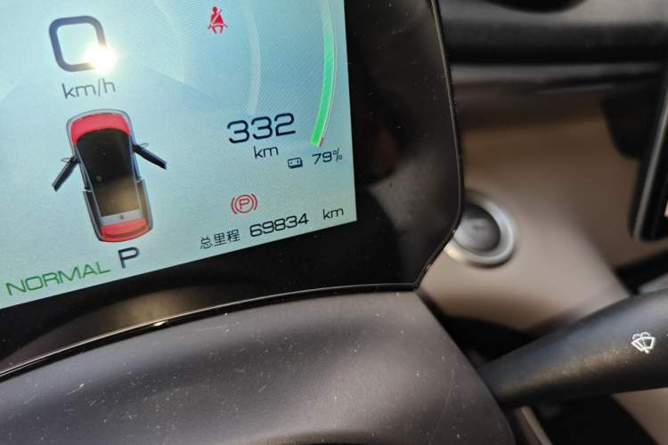 Used BYD Dolphin 2023 420 km Fashion Edition Odometer Close Up