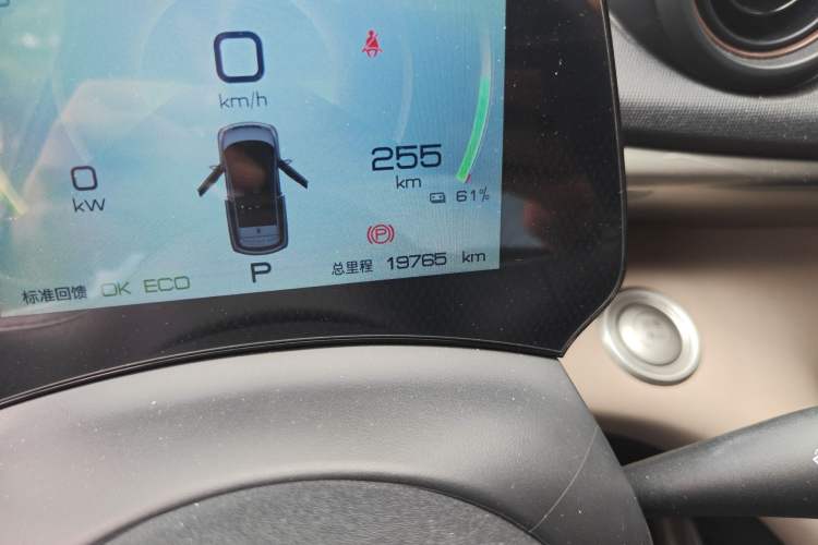 Used BYD Dolphin 2023 420 km Fashion Edition Odometer Close Up