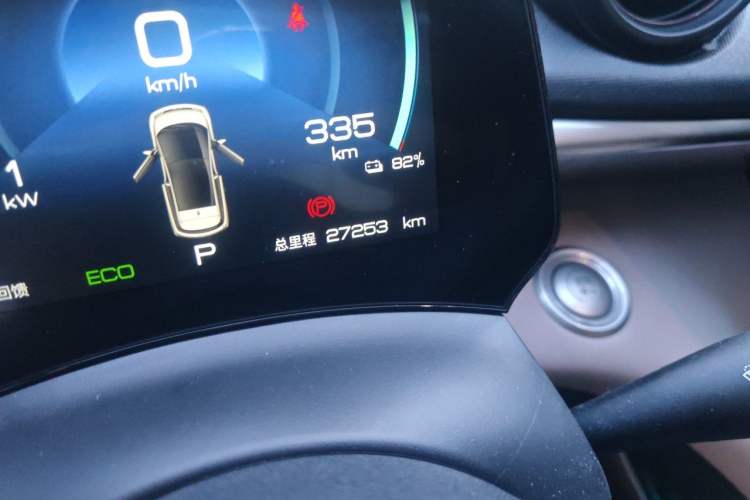Used BYD Dolphin 2023 420 km Free Version Odometer Close Up