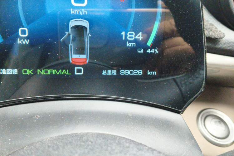 Used BYD Dolphin 2023 420 km Fashion Edition Odometer Close Up