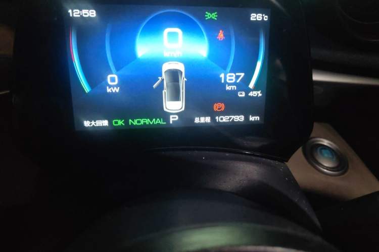 Used BYD Dolphin 2023 420 km Fashion Edition Odometer Close Up