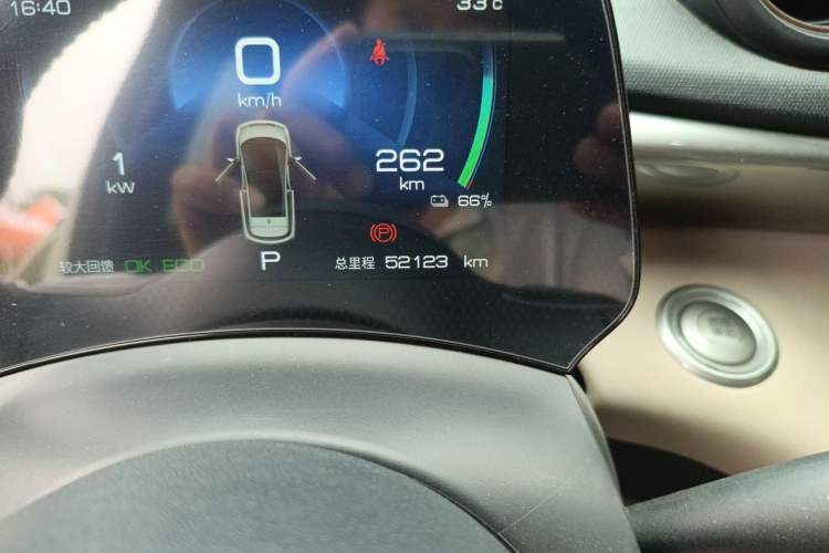 Used BYD Dolphin 2023 420 km Free Version Odometer Close Up