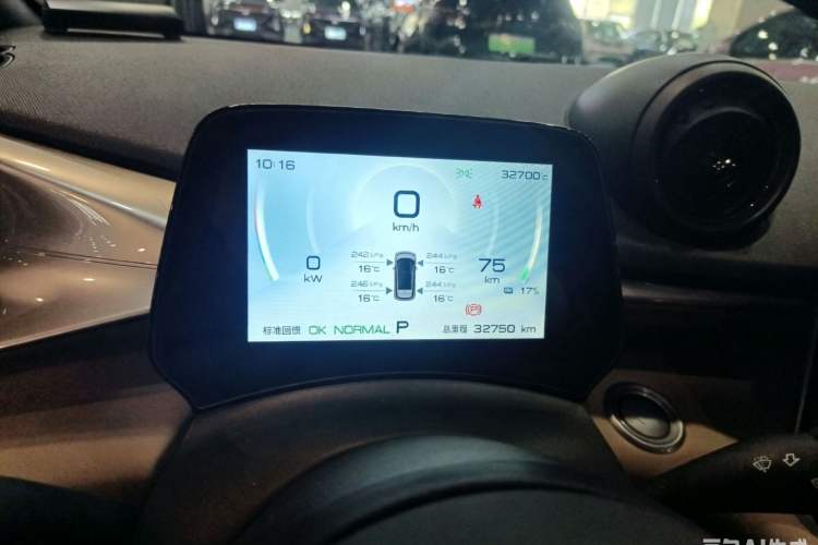 Used BYD Dolphin 2023 420 km Fashion Edition Odometer Close Up