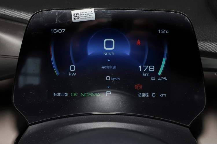 Used BYD Dolphin 2023 420 km Free Version Odometer Close Up