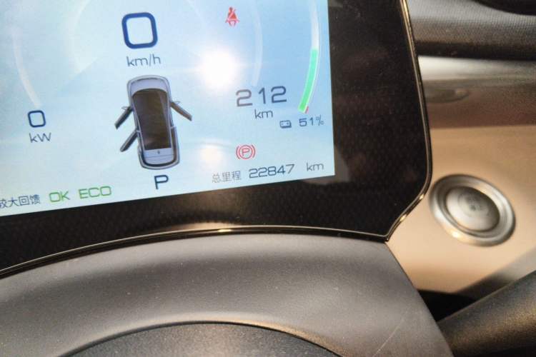 Used BYD Dolphin 2023 420 km Fashion Edition Odometer Close Up