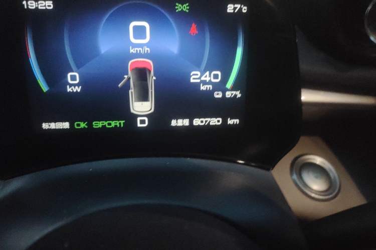Used BYD Dolphin 2023 420 km Free Version Odometer Close Up