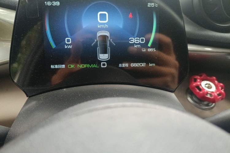 Used BYD Dolphin 2023 420 km Fashion Edition Odometer Close Up