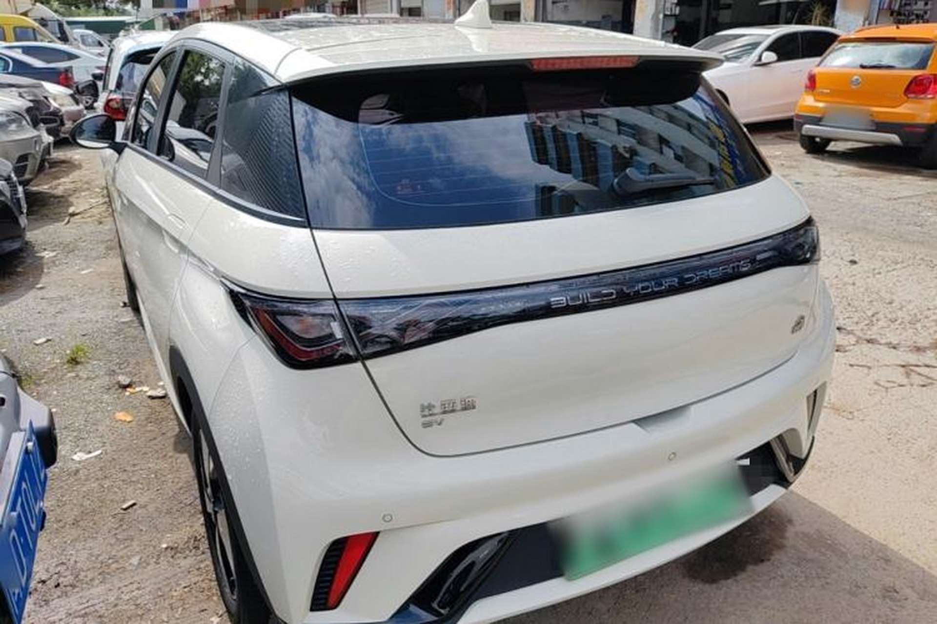 Used BYD Dolphin 2023 420 km Fashion Edition Rear Left 45 Deg