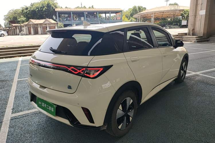 Used BYD Dolphin 2023 420 km Free Version Rear Right 45 Deg