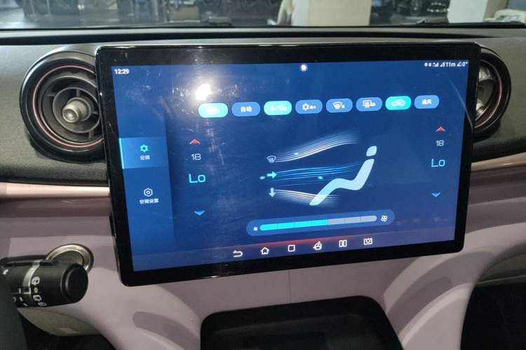Used BYD Dolphin 2024 Honor Edition 420km Freedom Version Audio And AC Panel