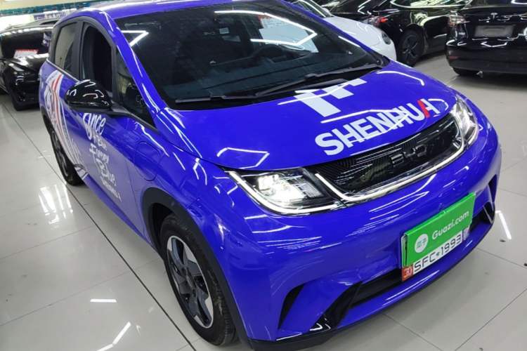 Used BYD Dolphin 2024 Honor Edition 420km Freedom Version Front Right 45 Deg
