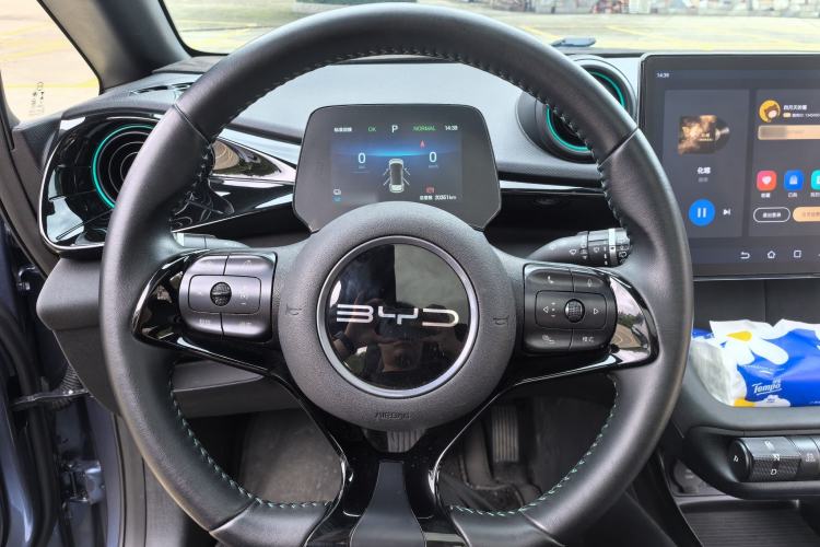 Used BYD Dolphin 2024 Honor Edition 420km Fashion Version Steering Wheel