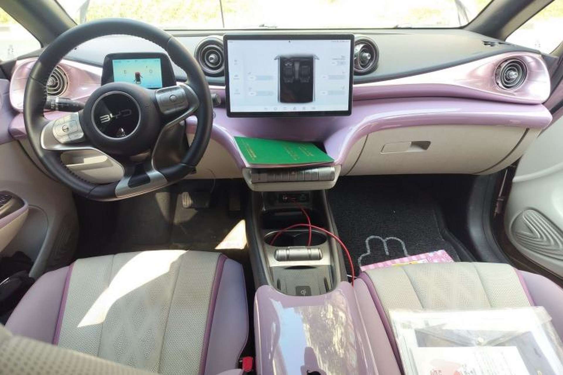 Used BYD Dolphin 2024 Honor Edition 420km Fashion Version Center Console