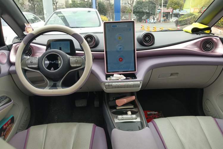 Used BYD Dolphin 2024 Honor Edition 420km Fashion Version Center Console