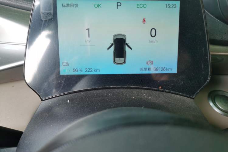 Used BYD Dolphin 2024 Honor Edition 420km Freedom Version Odometer Close Up