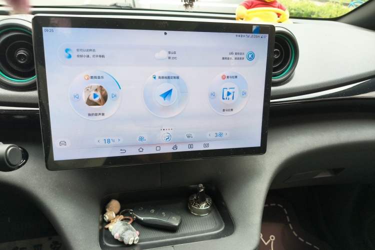 Used BYD Dolphin 2024 Honor Edition 420km Fashion Version Audio And AC Panel