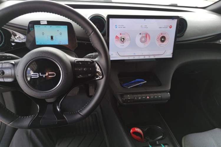 Used BYD Dolphin 2024 Honor Edition 420km Freedom Version Center Console