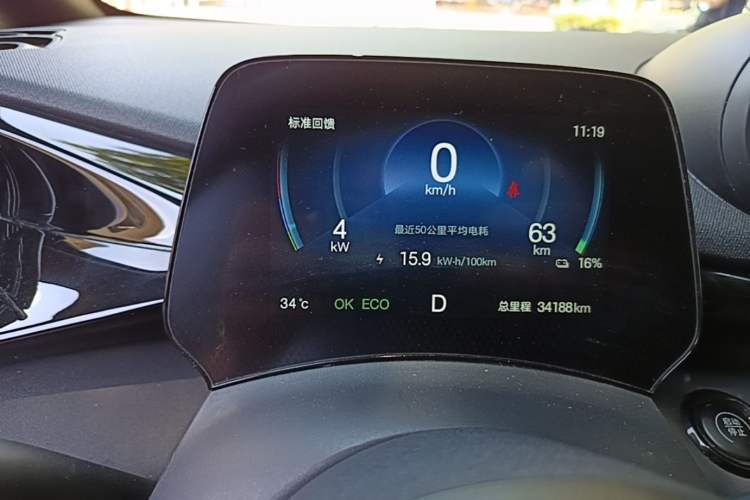 Used BYD Dolphin 2024 Honor Edition 401km Knight Edition Instrument Cluster