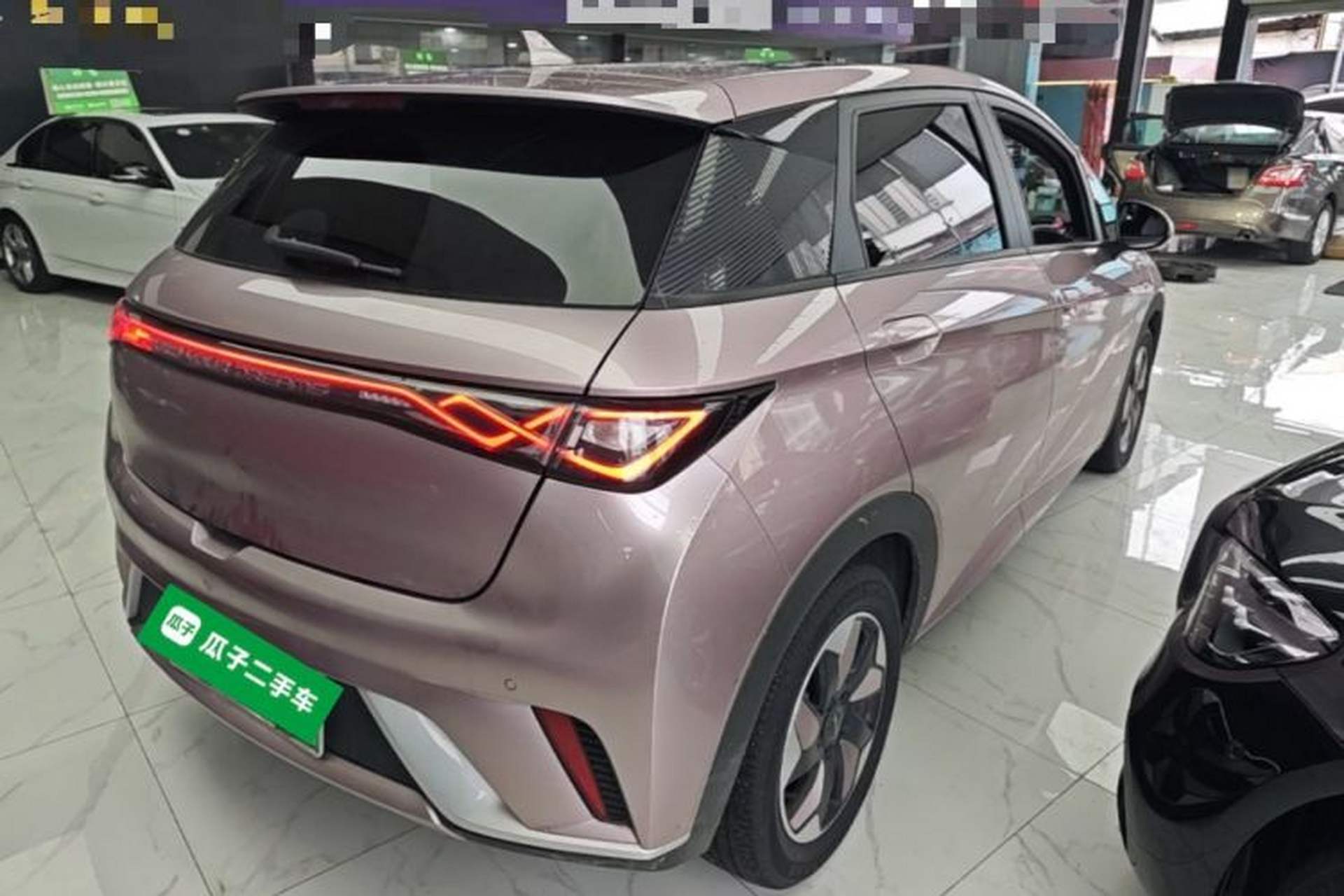 Used BYD Dolphin 2024 Honor Edition 420km Fashion Version Rear Right 45 Deg