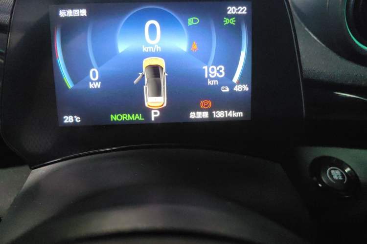 Used BYD Dolphin 2024 Honor Edition 420km Fashion Version Odometer Close Up