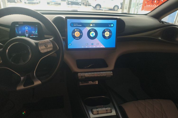 Used BYD Dolphin 2024 Honor Edition 302km Dynamic Version Audio And AC Panel