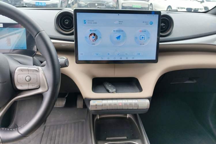 Used BYD Dolphin 2024 Honor Edition 420km Freedom Version Audio And AC Panel