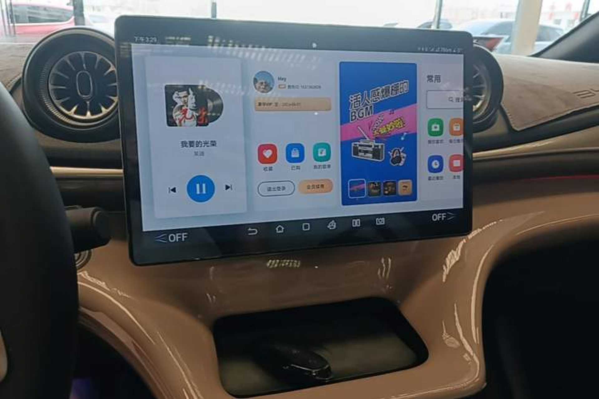 Used BYD Dolphin 2024 Honor Edition 420km Fashion Version Audio And AC Panel