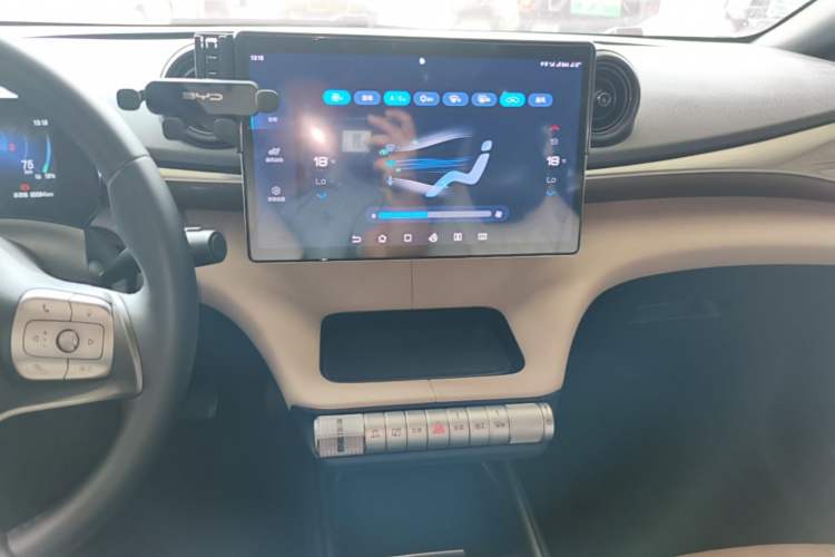 Used BYD Dolphin 2024 Honor Edition 420km Fashion Version Audio And AC Panel