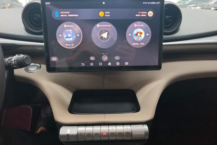 Used BYD Dolphin 2024 Honor Edition 420km Freedom Version Audio And AC Panel