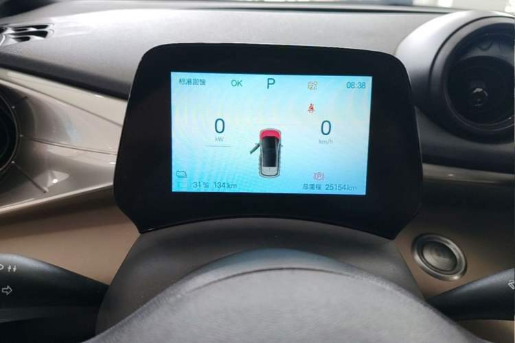 Used BYD Dolphin 2024 Honor Edition 420km Fashion Version Odometer Close Up