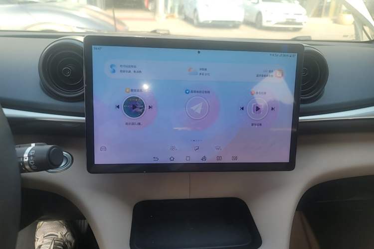 Used BYD Dolphin 2024 Honor Edition 420km Freedom Version Audio And AC Panel
