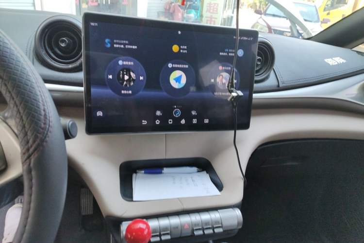 Used BYD Dolphin 2024 Honor Edition 420km Freedom Version Audio And AC Panel