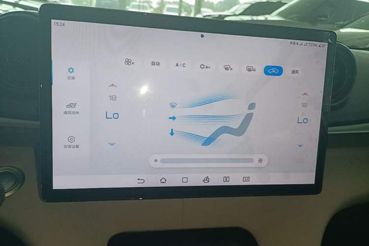 Used BYD Dolphin 2024 Honor Edition 420km Fashion Version Audio And AC Panel