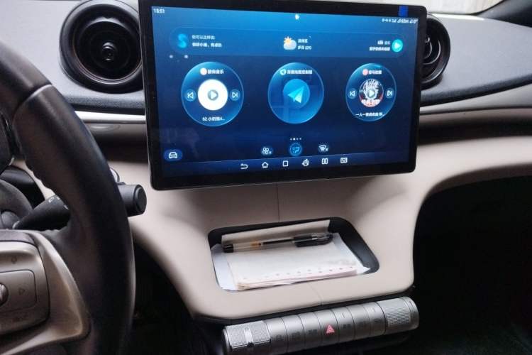 Used BYD Dolphin 2024 Honor Edition 420km Freedom Version Audio And AC Panel