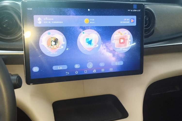 Used BYD Dolphin 2024 Honor Edition 420km Freedom Version Audio And AC Panel