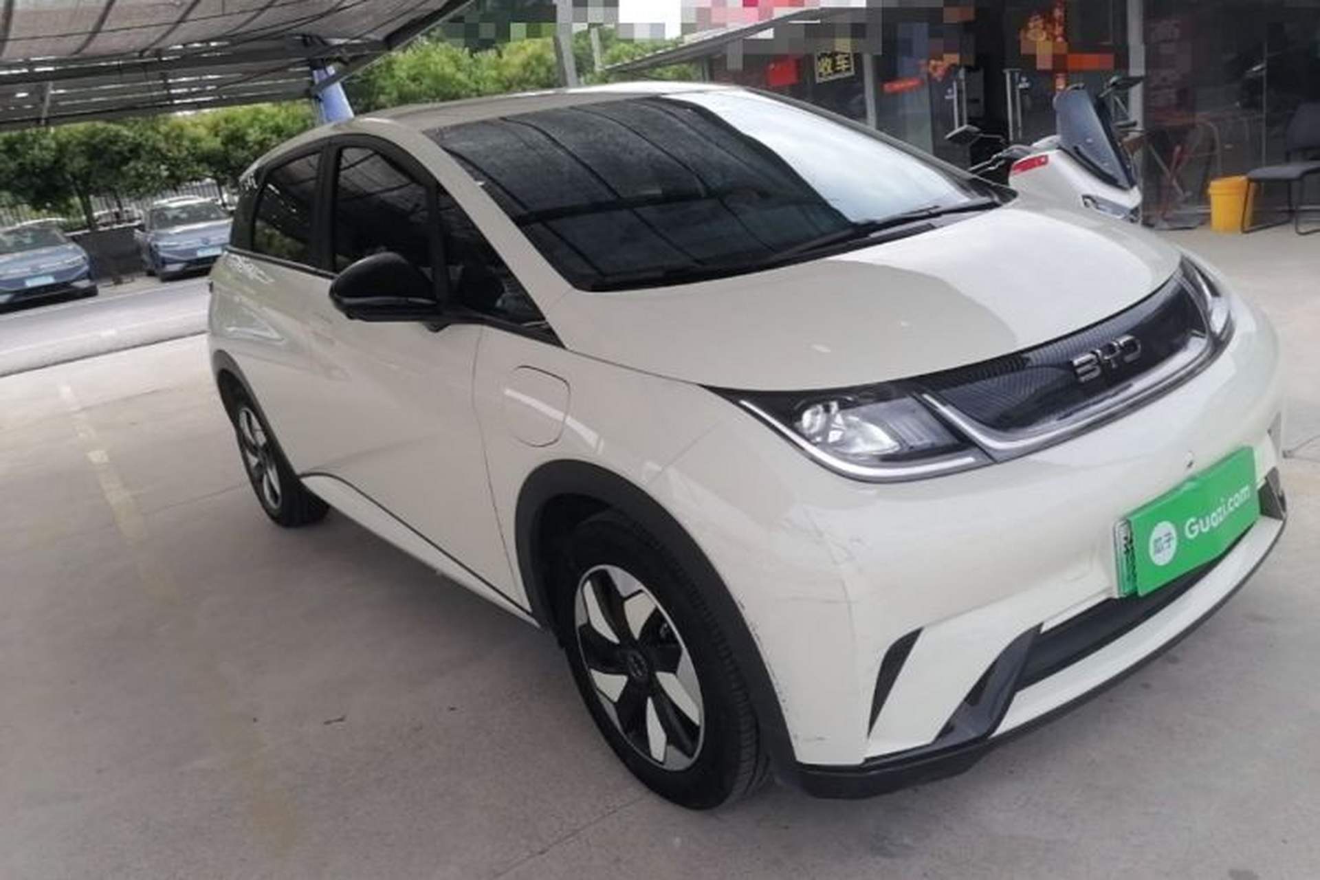 Used BYD Dolphin 2024 Honor Edition 420km Freedom Version Front Right 45 Deg