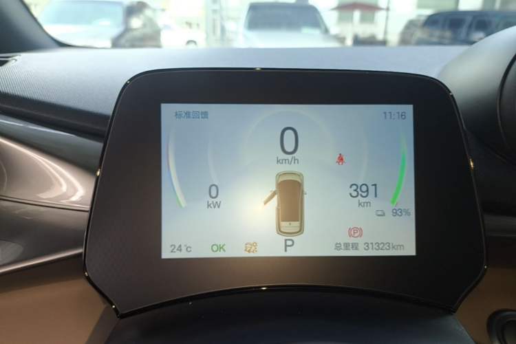 Used BYD Dolphin 2024 Honor Edition 420km Fashion Version Instrument Cluster