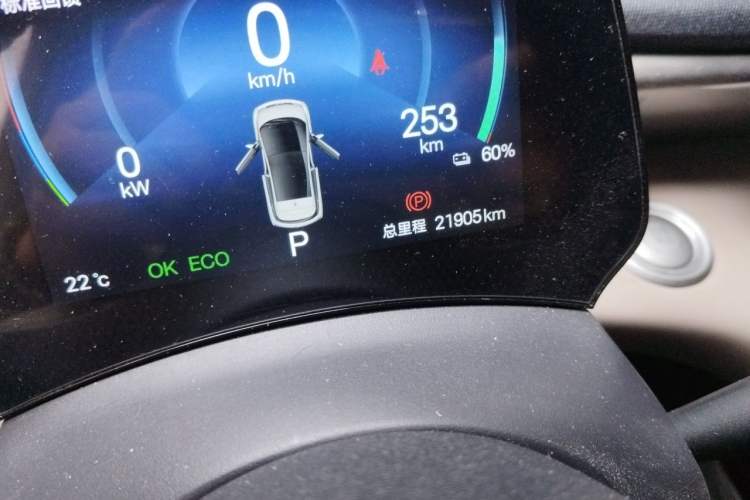 Used BYD Dolphin 2024 Honor Edition 420km Freedom Version Odometer Close Up