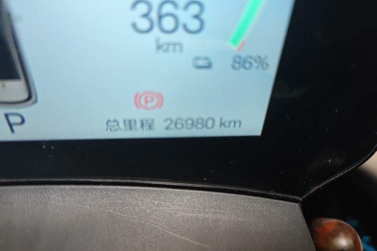 Used BYD Dolphin 2024 Honor Edition 420km Fashion Version Odometer Close Up