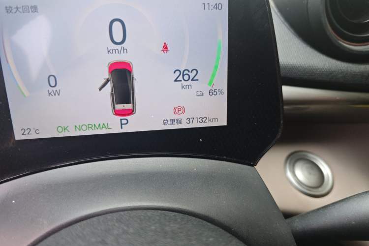 Used BYD Dolphin 2024 Honor Edition 420km Fashion Version Odometer Close Up