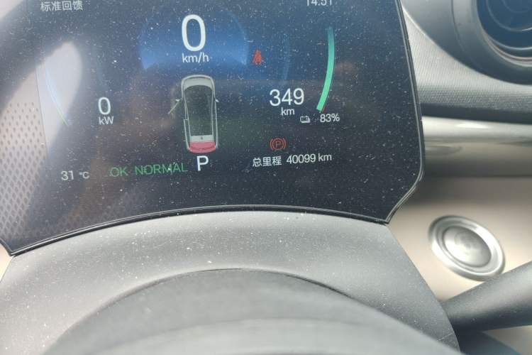 Used BYD Dolphin 2024 Honor Edition 420km Fashion Version Odometer Close Up