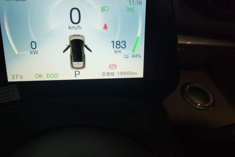 Used BYD Dolphin 2024 Honor Edition 420km Fashion Version Odometer Close Up