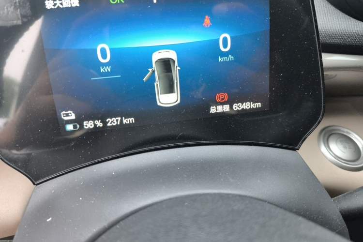 Used BYD Dolphin 2024 Honor Edition 420km Fashion Version Odometer Close Up