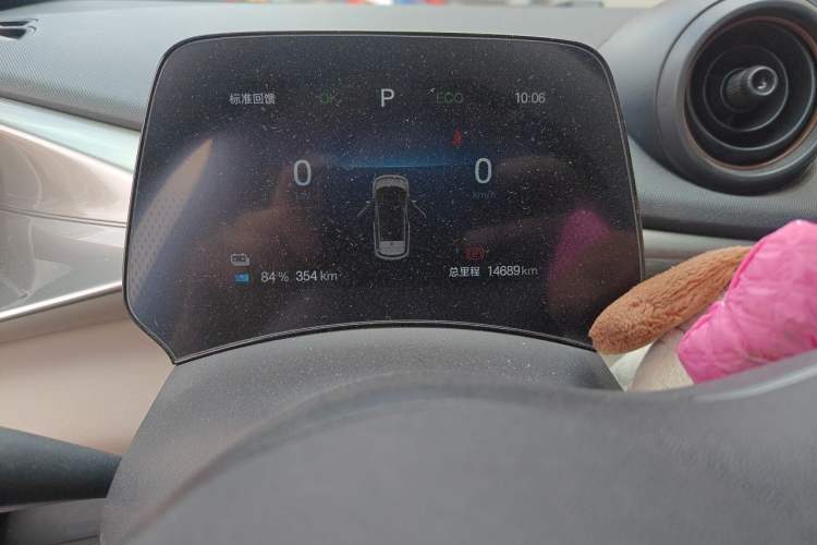 Used BYD Dolphin 2024 Honor Edition 420km Fashion Version Odometer Close Up