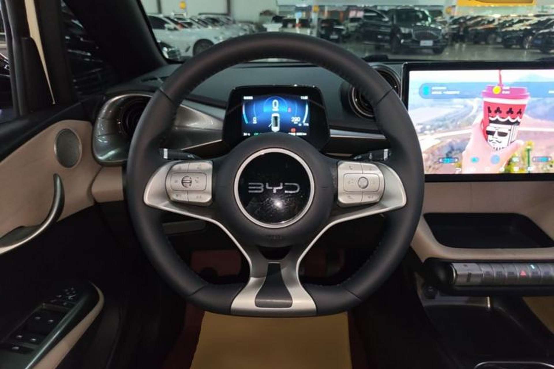 Used BYD Dolphin 2024 Honor Edition 420km Freedom Version Steering Wheel