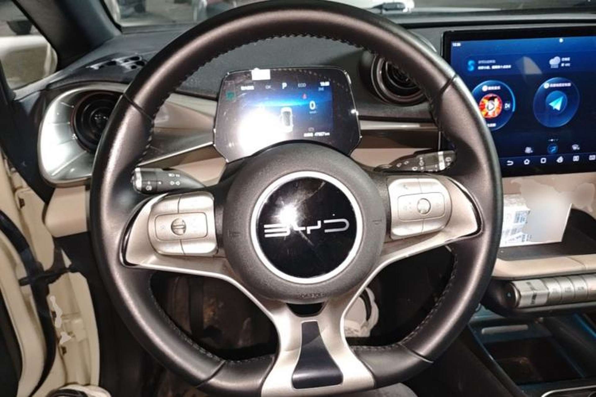 Used BYD Dolphin 2024 Honor Edition 420km Freedom Version Steering Wheel