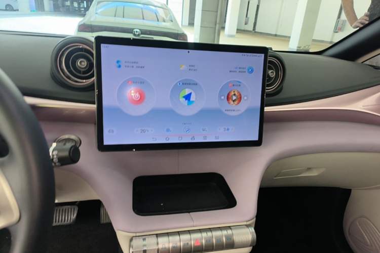 Used BYD Dolphin 2025 420km Free Edition Audio And AC Panel