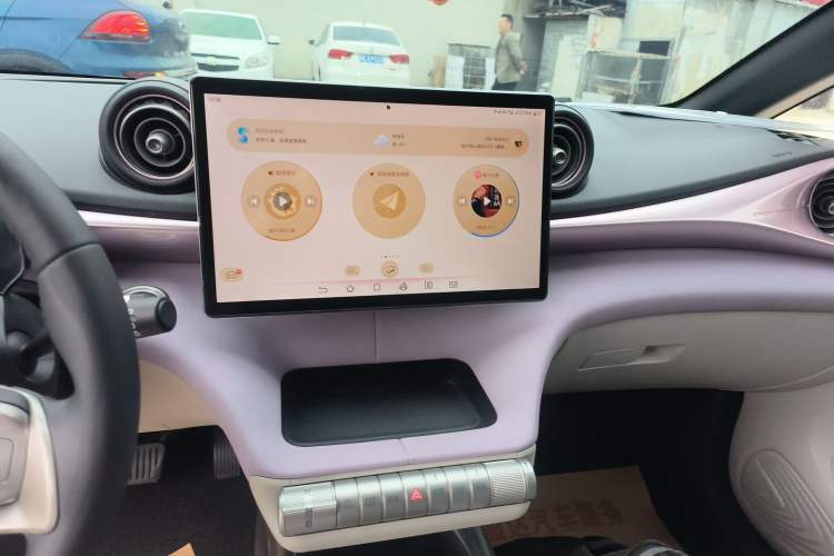 Used BYD Dolphin 2025 420km Free Edition Audio And AC Panel