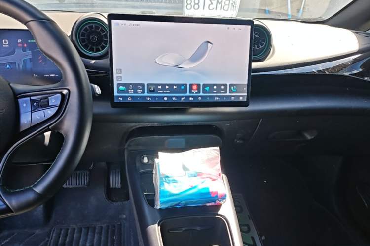 Used BYD Dolphin 2025 Smart Drive Version 420 km Freedom Edition Audio And AC Panel