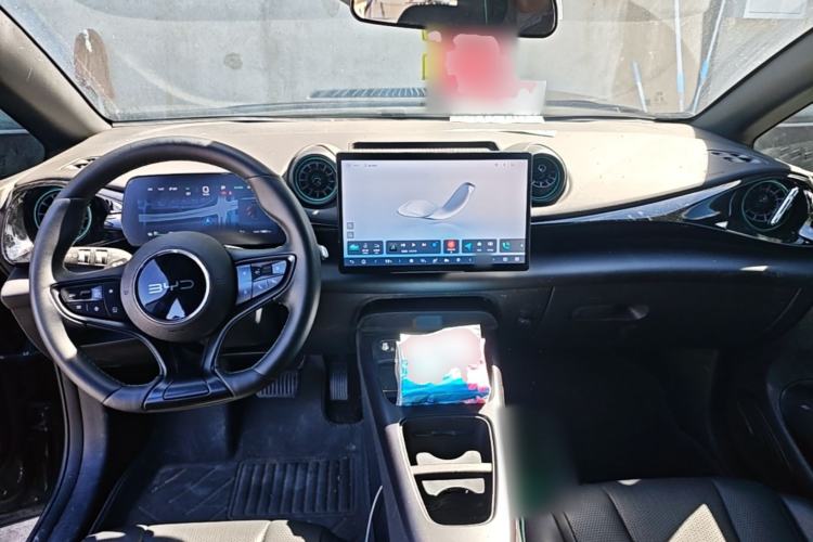 Used BYD Dolphin 2025 Smart Drive Version 420 km Freedom Edition Center Console
